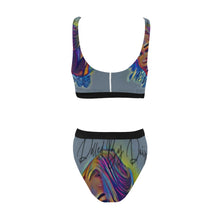 Load image into Gallery viewer, &quot;Dolled by Daij&quot; Sport Top &amp; High-Waisted Bikini Swimsuit

