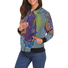 Load image into Gallery viewer, Dolled BY Daij All Over Print Bomber Jacket for Women
