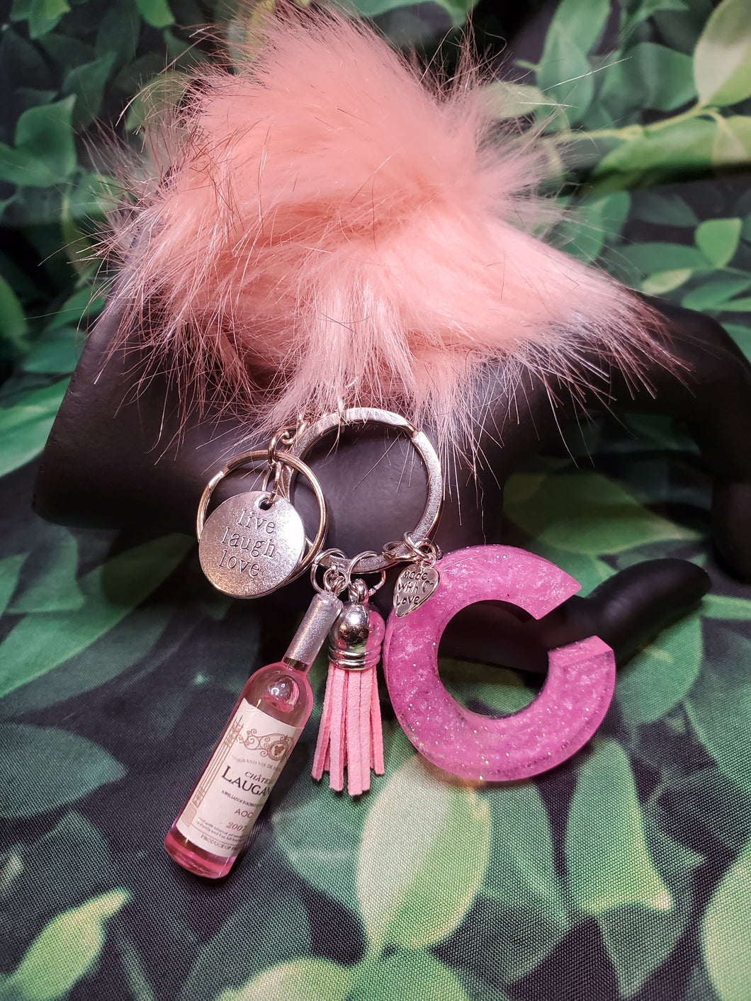 Initial keychains