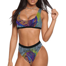 Load image into Gallery viewer, &quot;Dolled by Daij&quot; Sport Top &amp; High-Waisted Bikini Swimsuit
