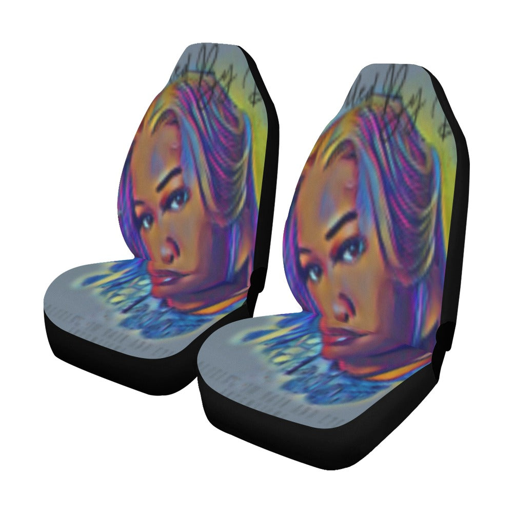 Dolled by Daij logo carseat covers Car Seat Covers (Set of 2)