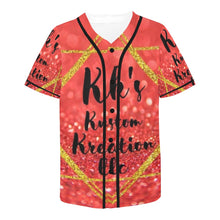 Load image into Gallery viewer, Kk&#39;s All Over Print Baseball Jersey for Men
