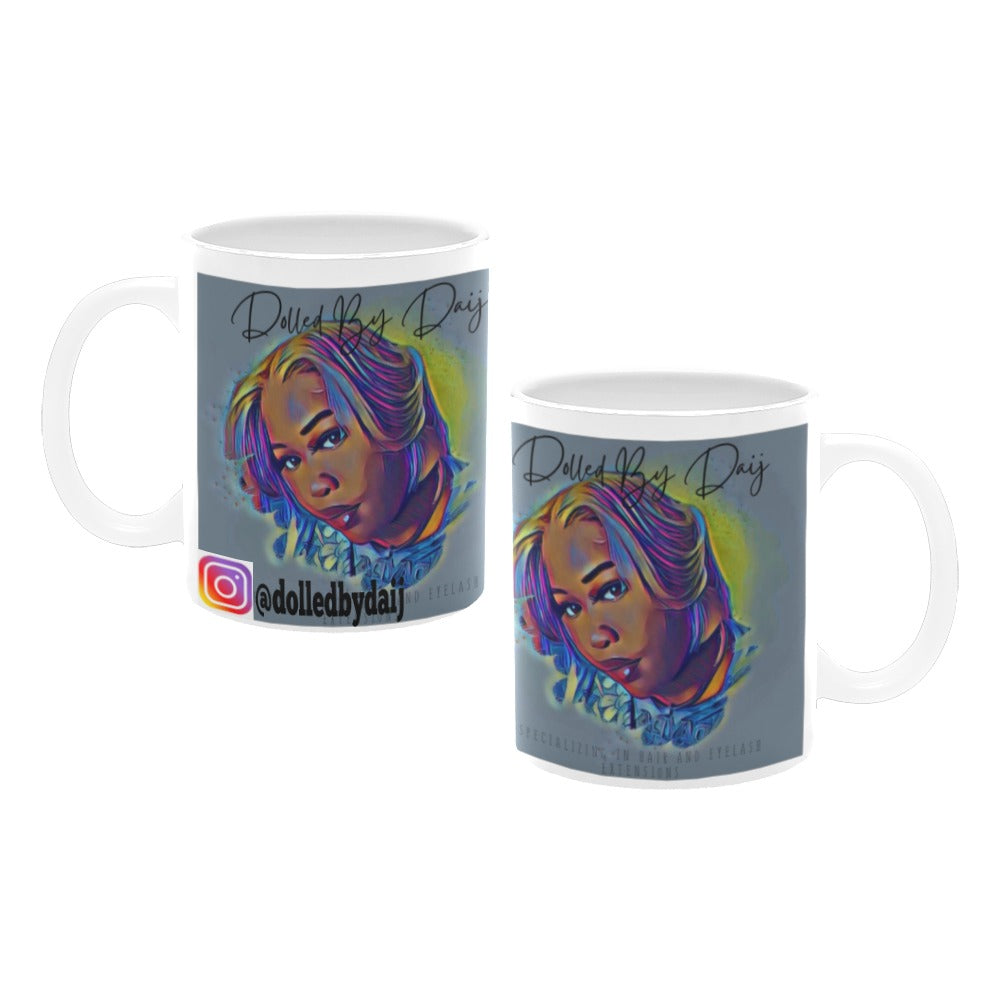 Dolled BY Daij Mug White Mug(11OZ)