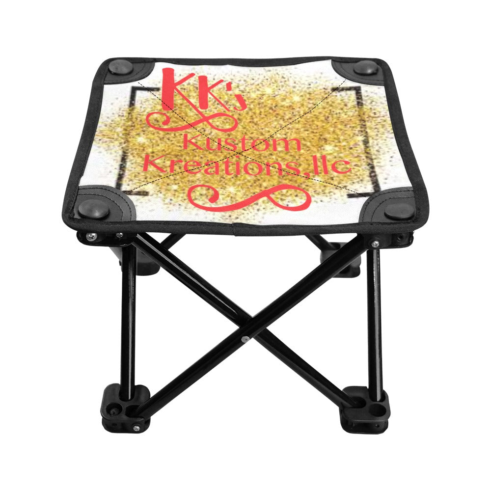 Kk's logo stadium stool