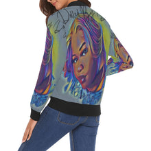 Load image into Gallery viewer, Dolled BY Daij All Over Print Bomber Jacket for Women
