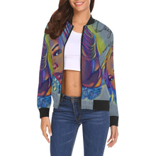Load image into Gallery viewer, Dolled BY Daij All Over Print Bomber Jacket for Women
