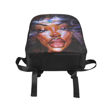 Load image into Gallery viewer, &quot;Black Beauty&quot; Popular Fabric Backpack
