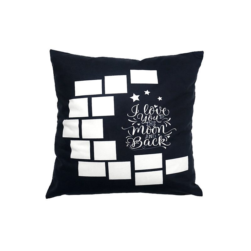 Love You to the Moon Pillow cover